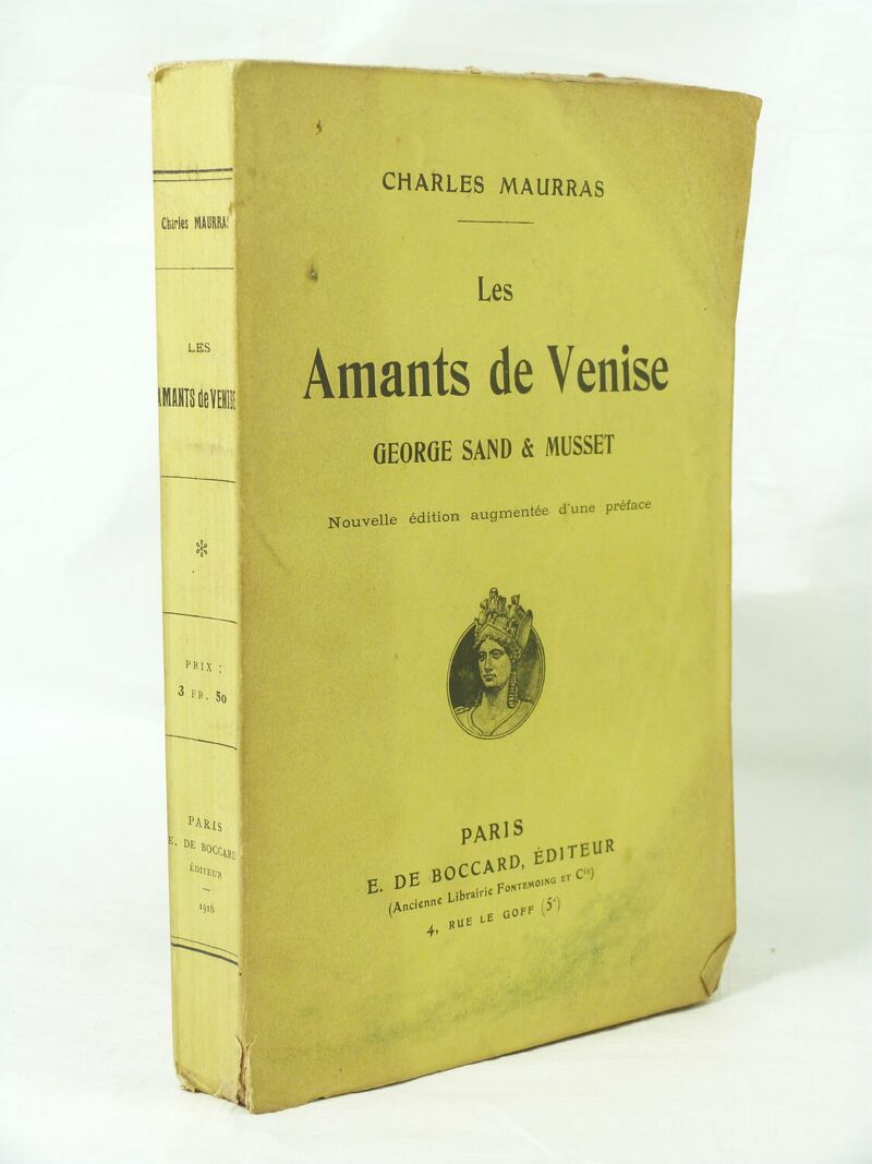 Les Amants De Venise George Sand Et Musset Librairie KOEGUI