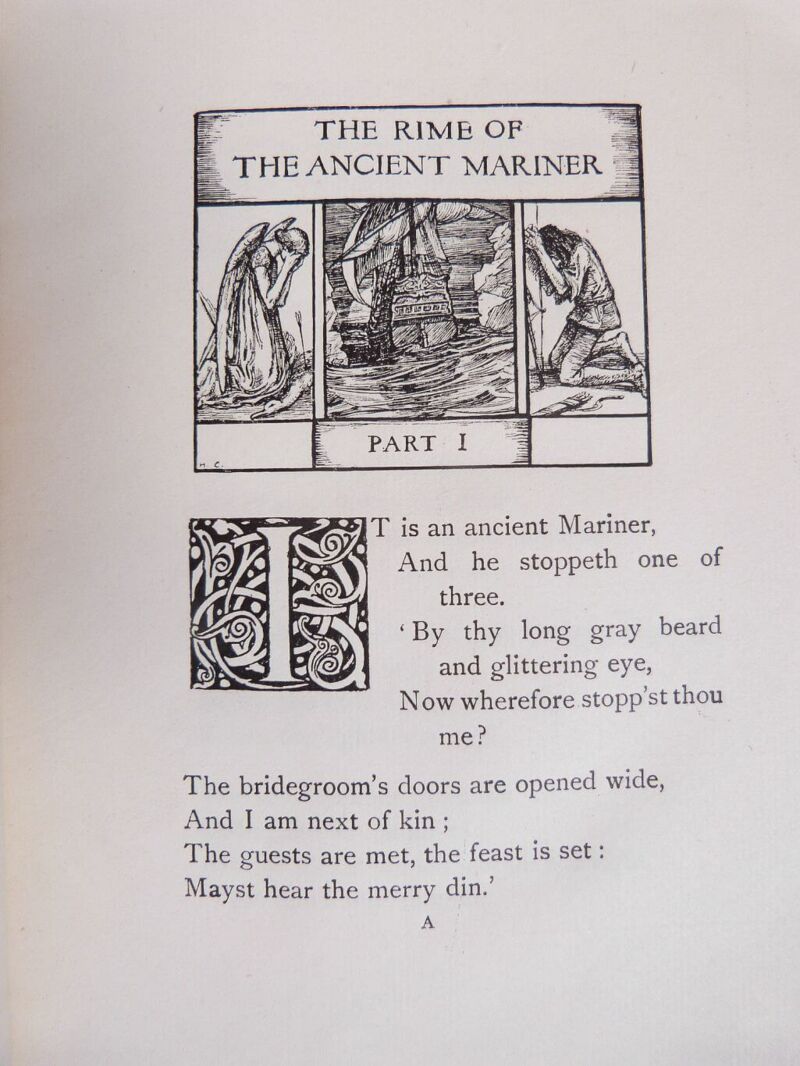 the rime of the ancient mariner in seven parts