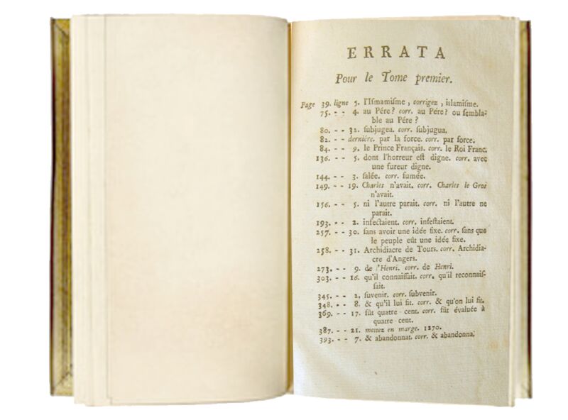 Errata