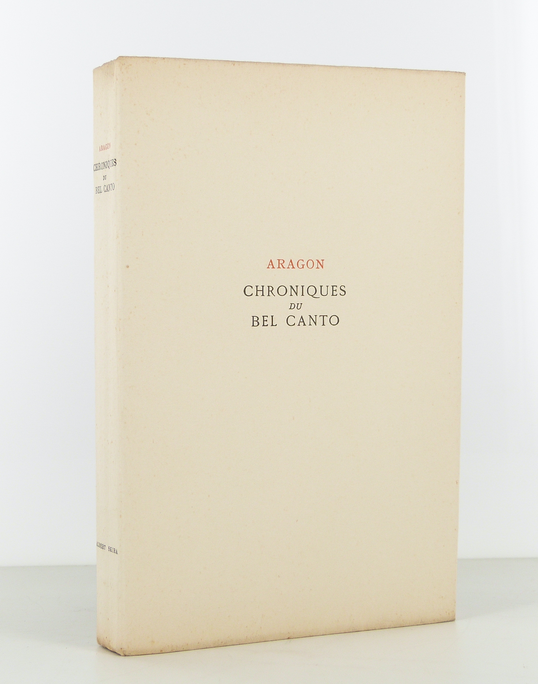 Chroniques du Bel canto