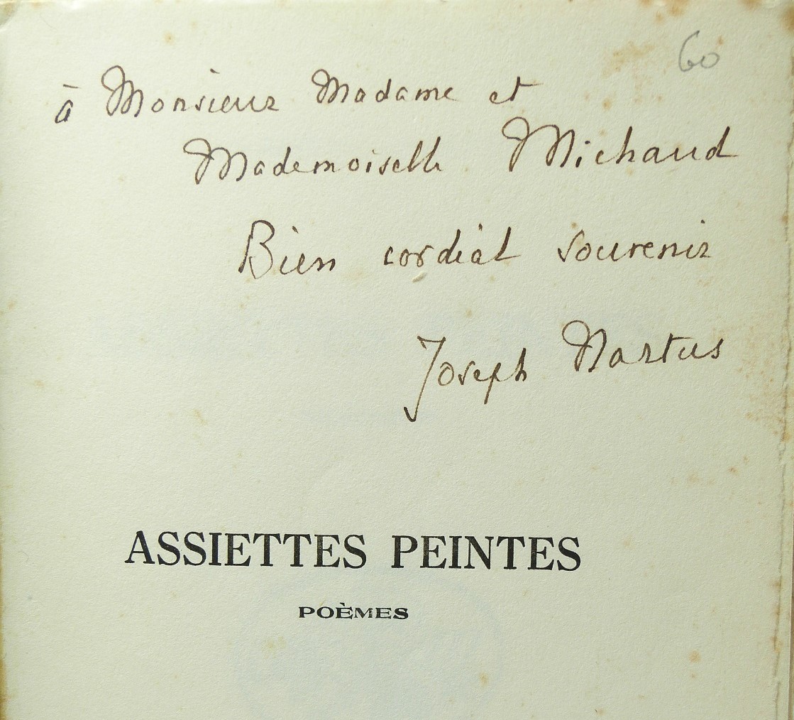 Assiettes peintes