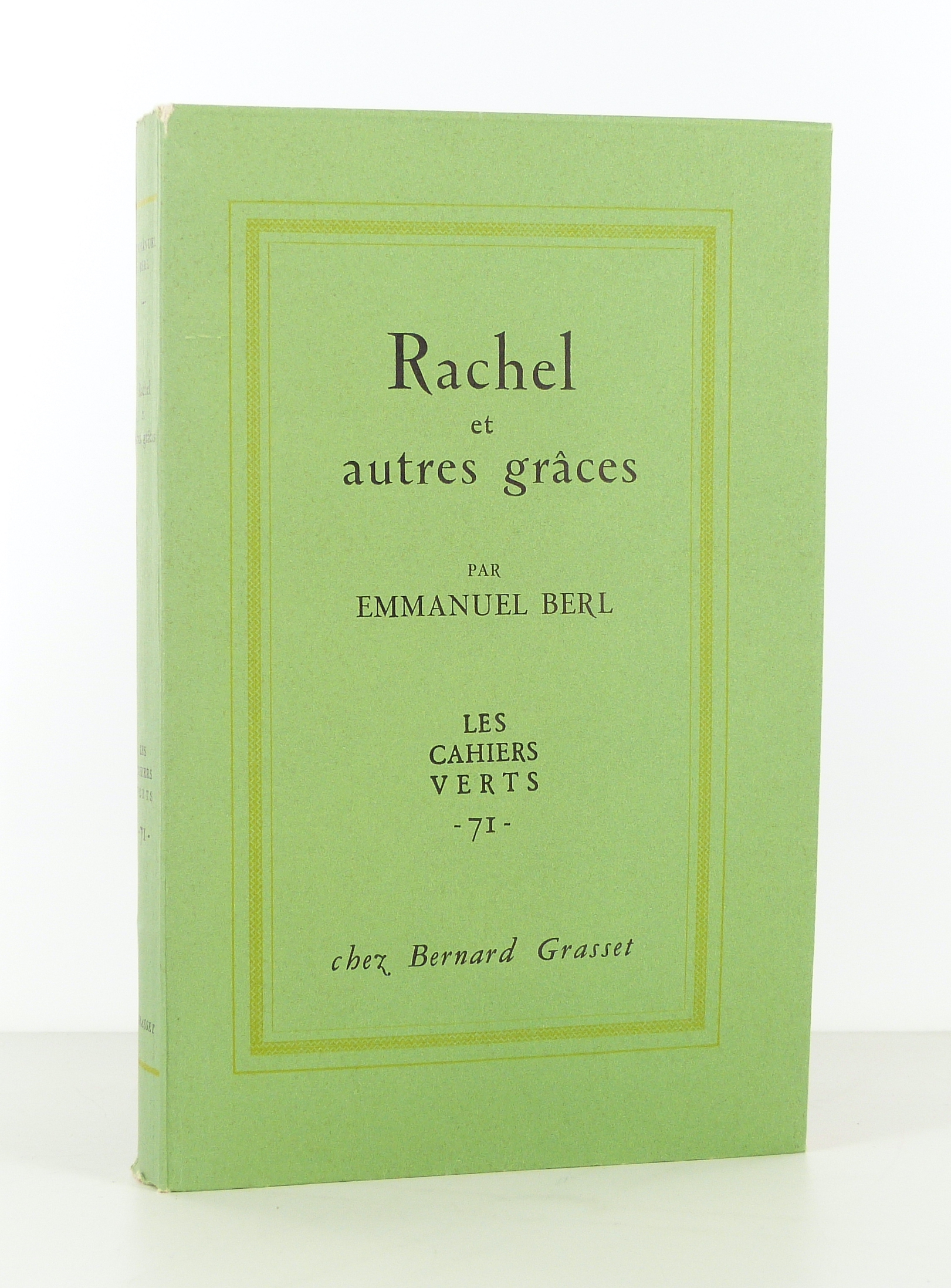 Rachel et autres grâces