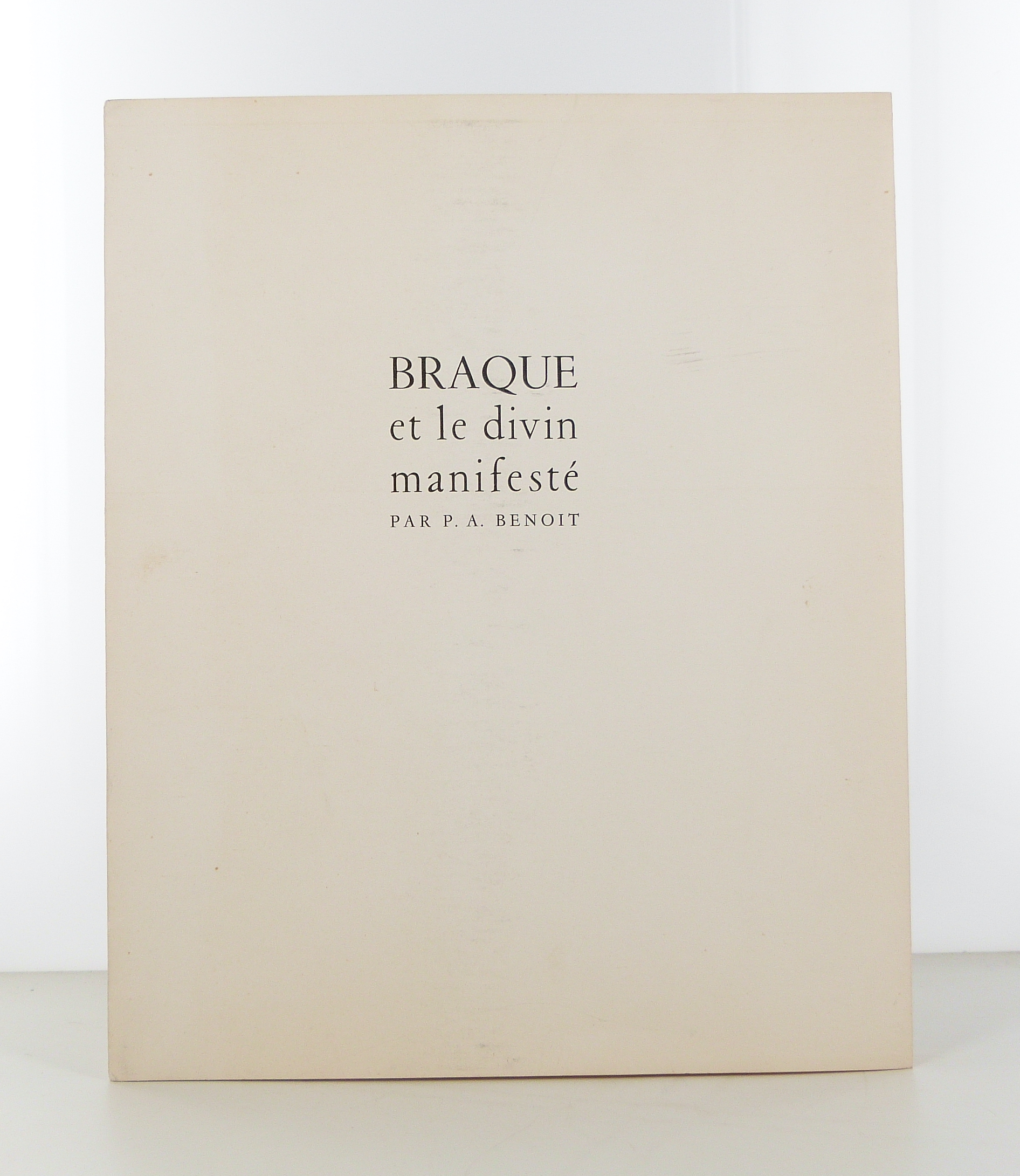 Braque et le divin manifesté