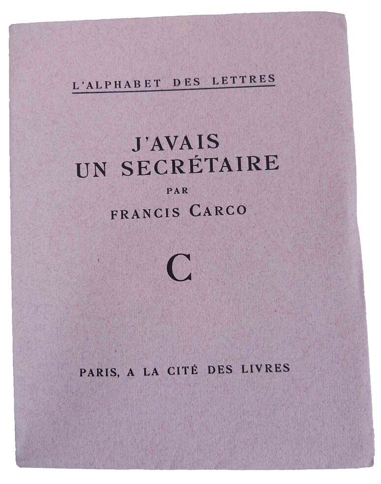 J'avais un secrétaire