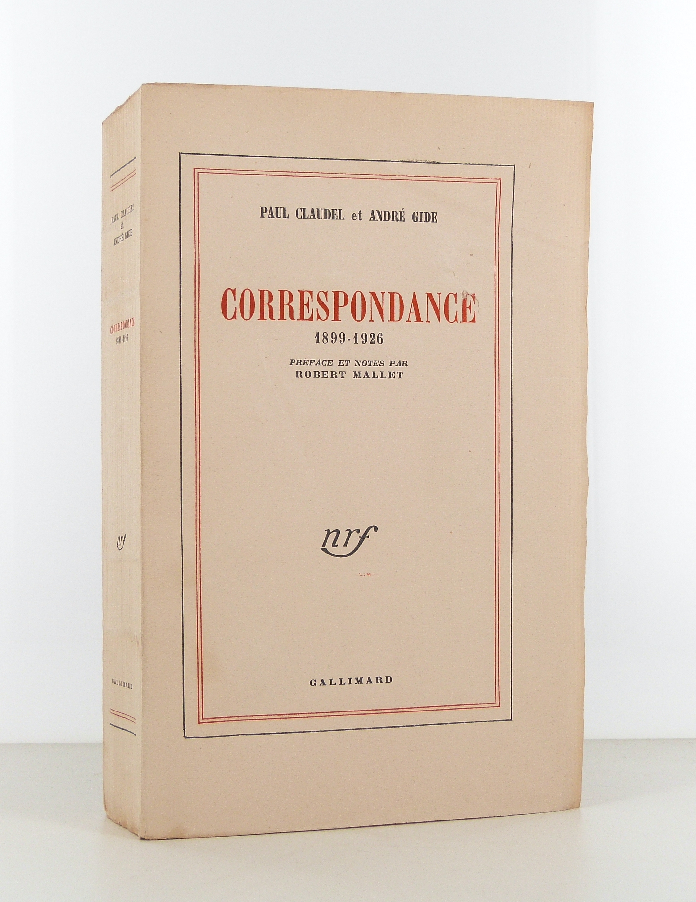 Correspondance 1899-1926