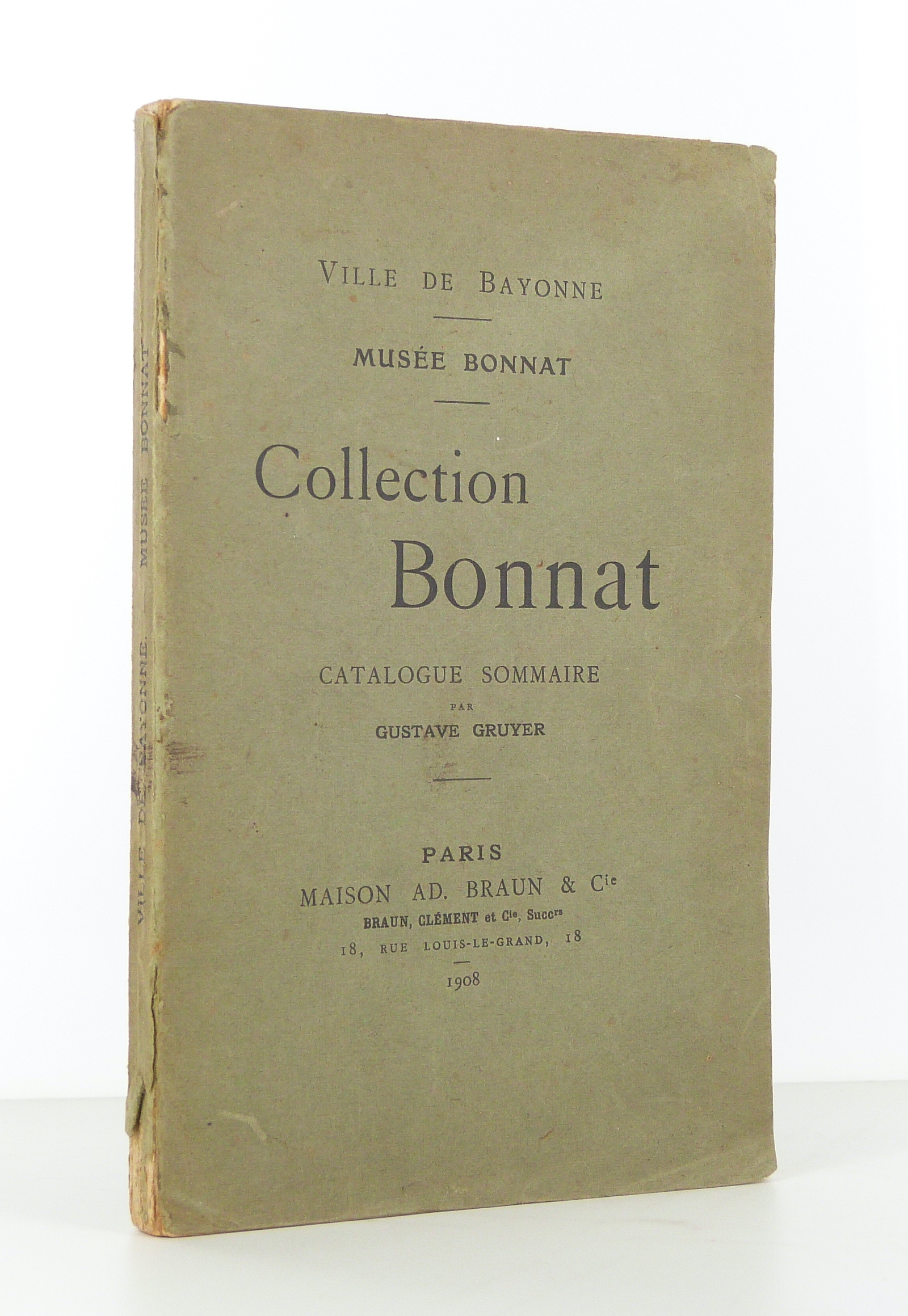 Collection Bonnat. Catalogue sommaire