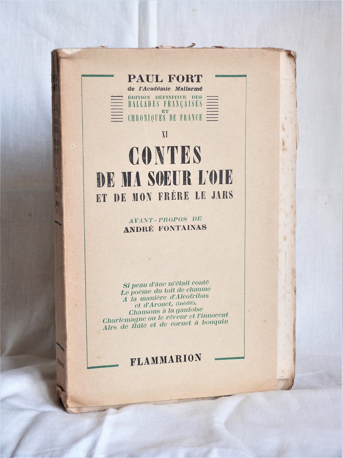 XI - Contes de ma sœur l' oie et de mon frère le jars