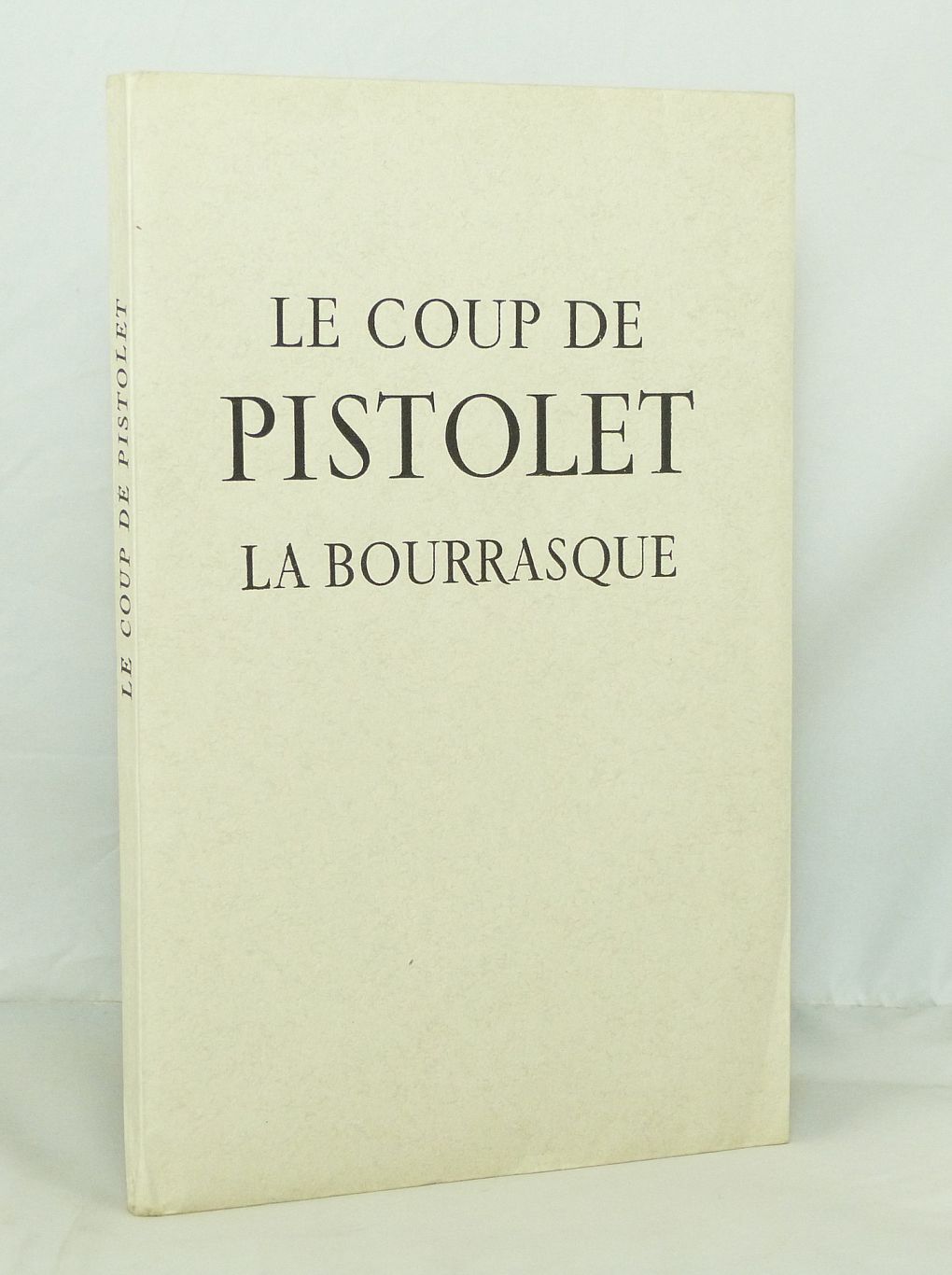 Le coup de pistolet