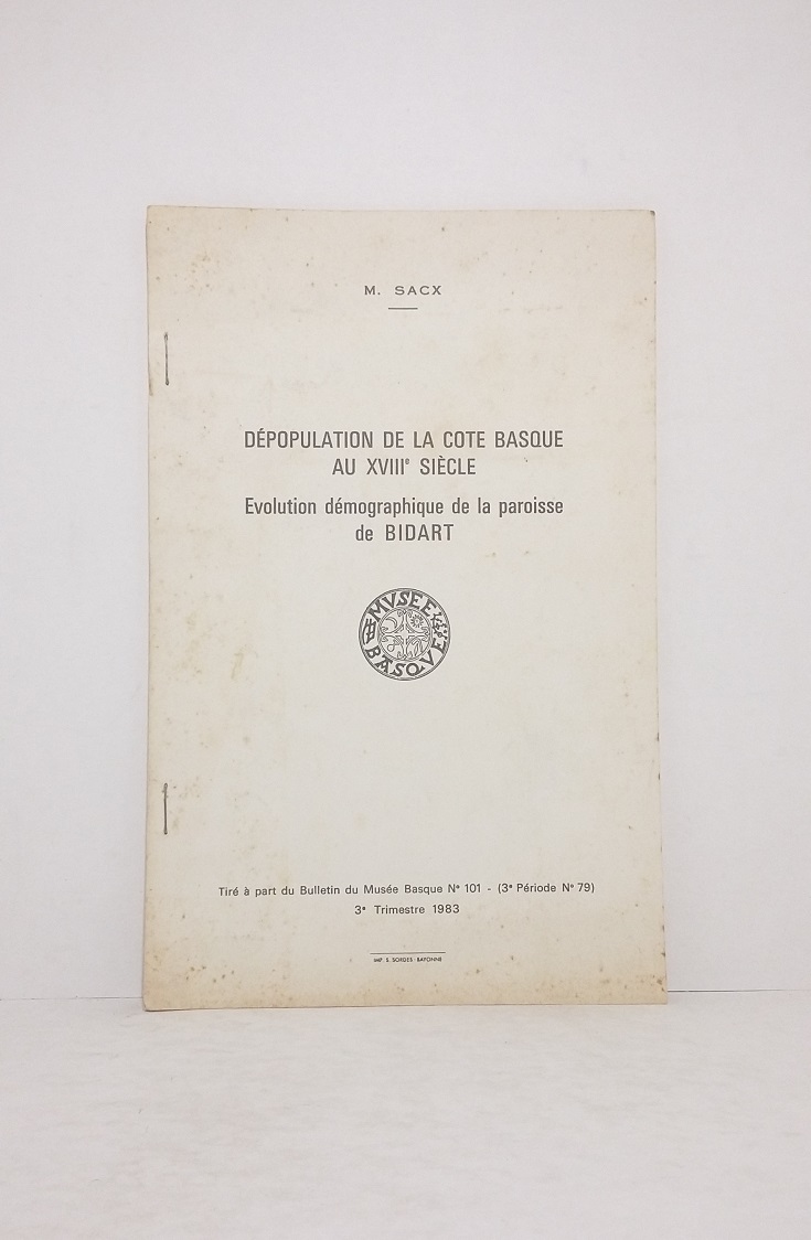 Dépopulation de la Côte Basque au XVIIIe siècle : évolution démographique de la paroisse de Bidart