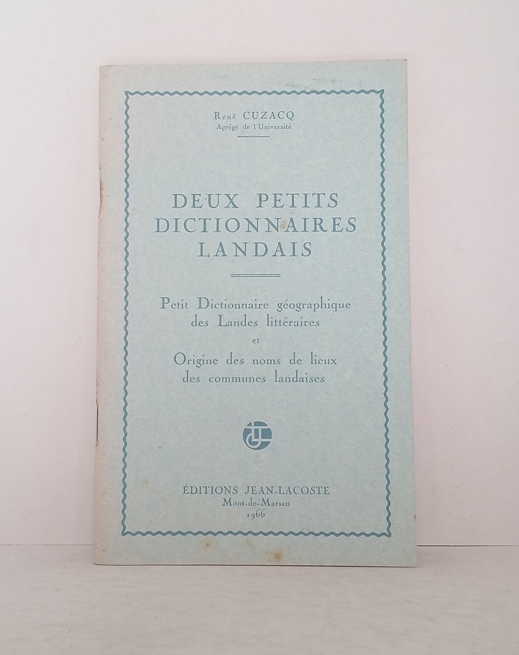 Deux petits dictionnaires landais