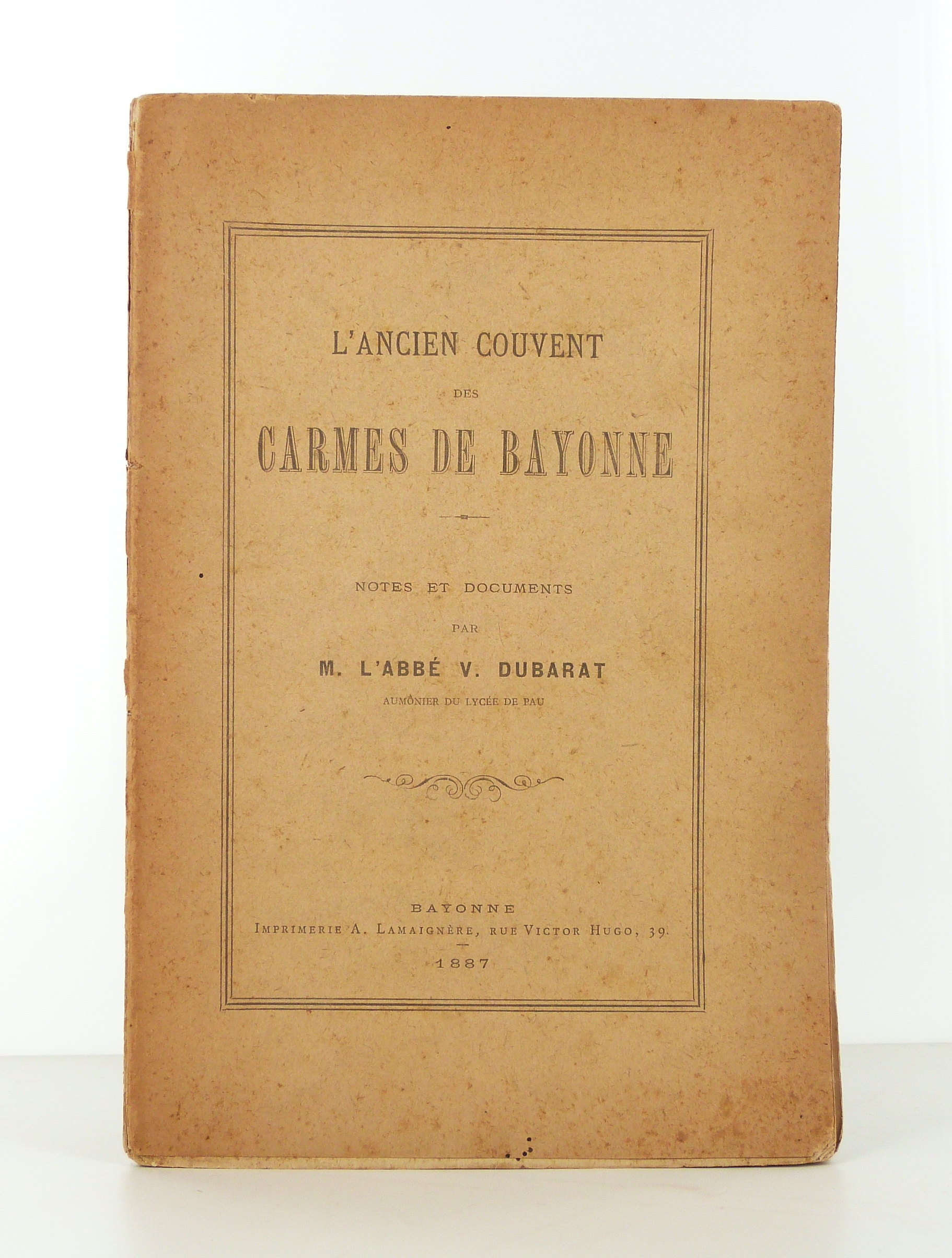 L'ancien couvent des Carmes de Bayonne