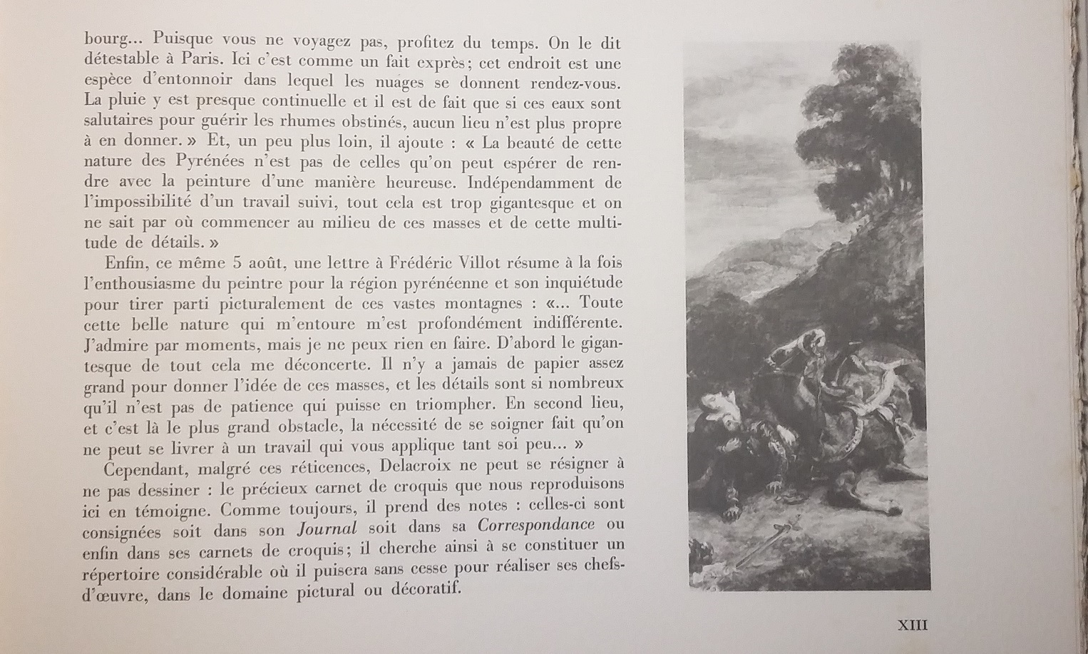 Eugène Delacroix aux Pyrénées