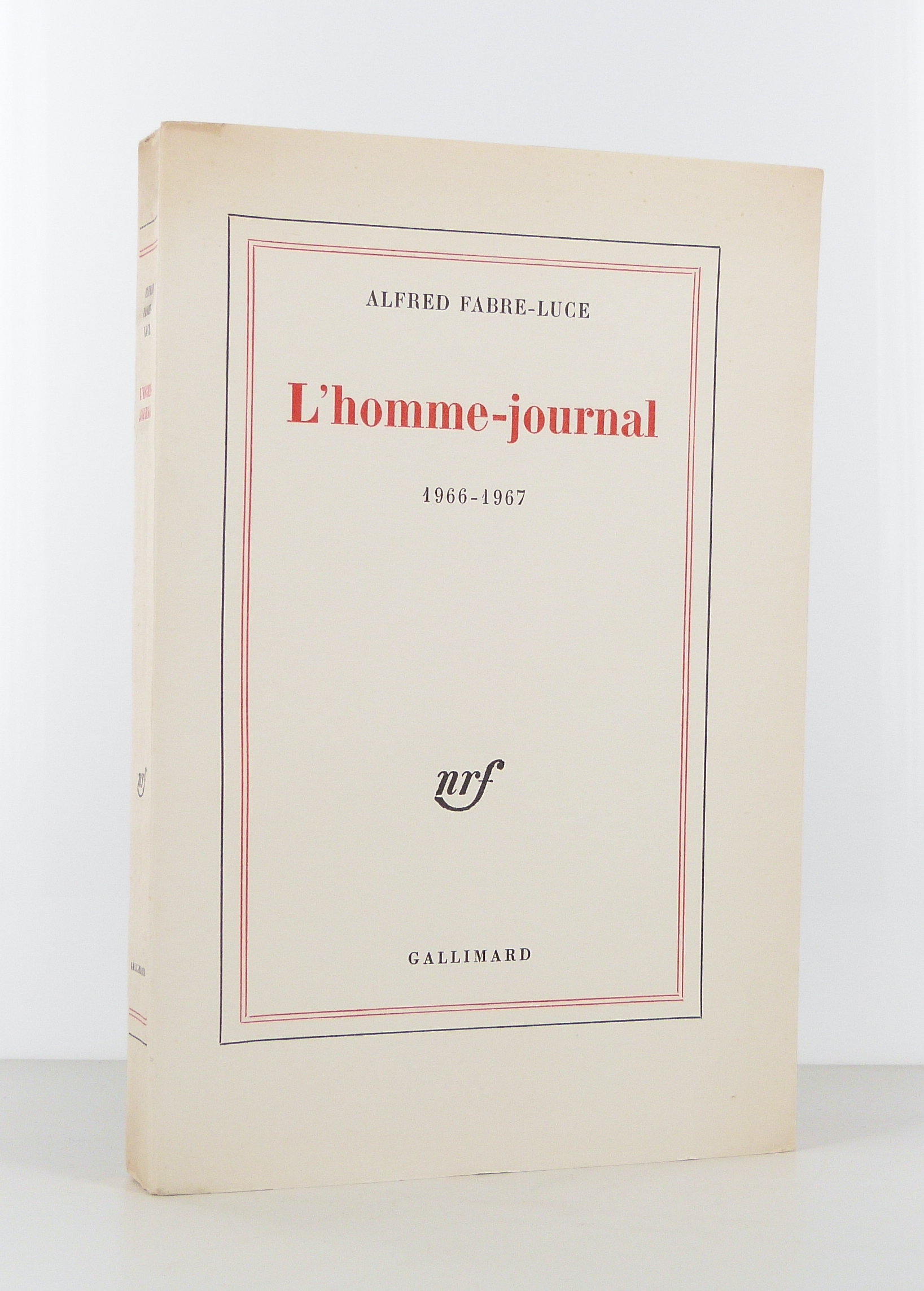 L'homme-journal 1966-1967