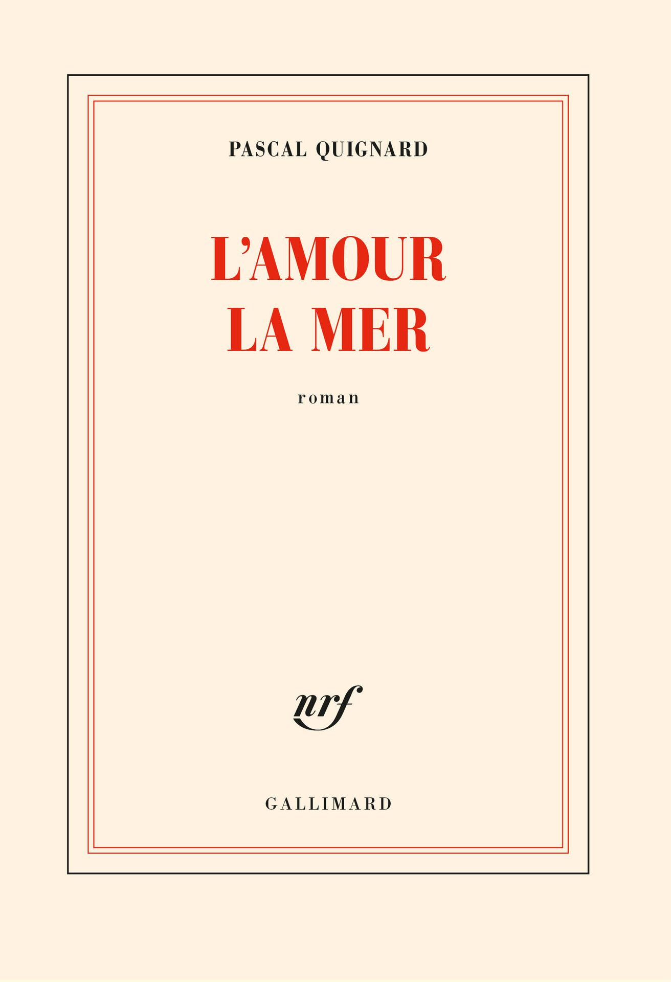 L'amour la mer