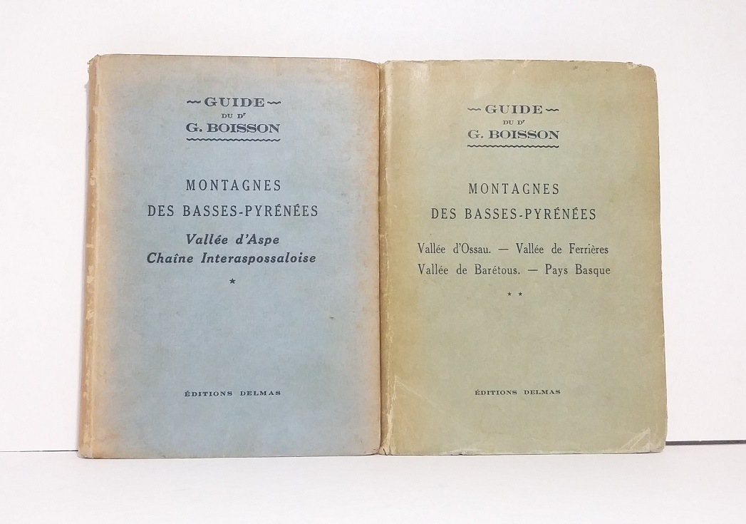 Guide du Dr G. Boisson : Montagnes des Basses-Pyrénées, tomes I et II