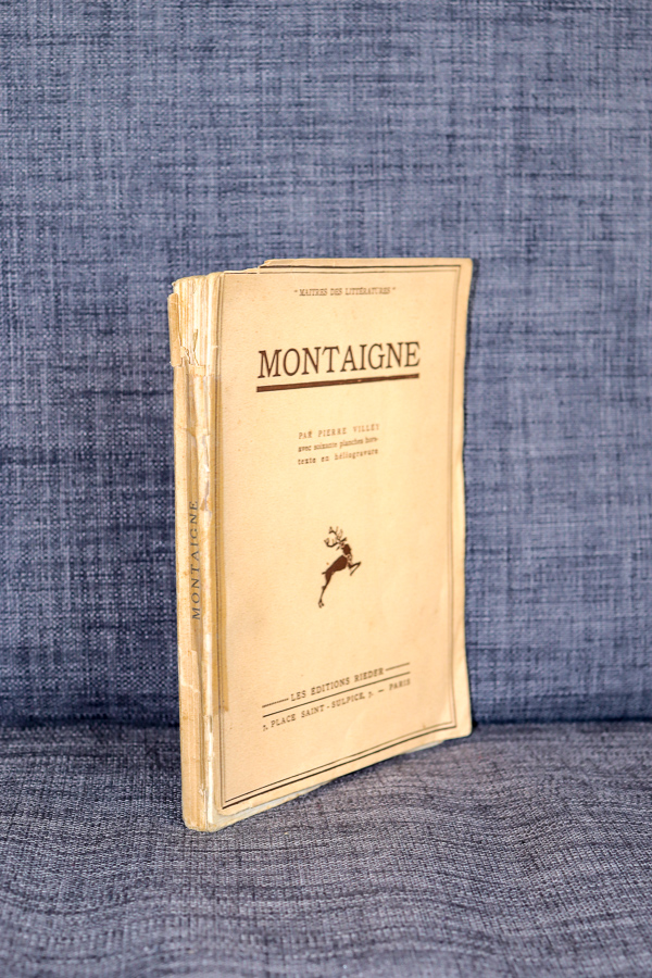 Montaigne, VILLEY (Pierre)