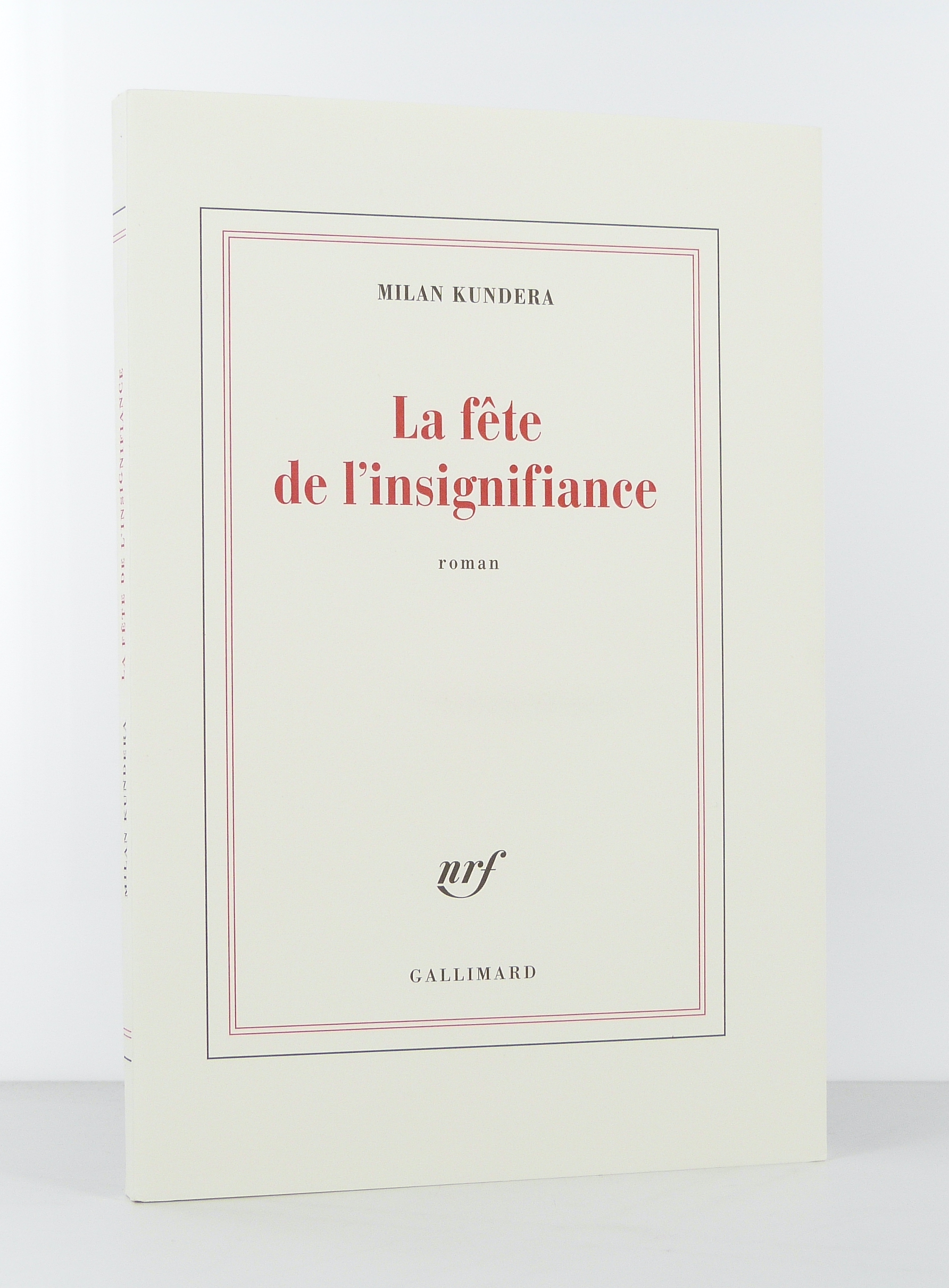 La fête de l'insignifiance