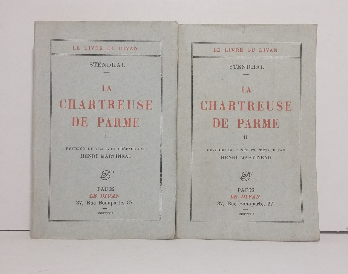 La Chartreuse de Parme - Tomes I & II