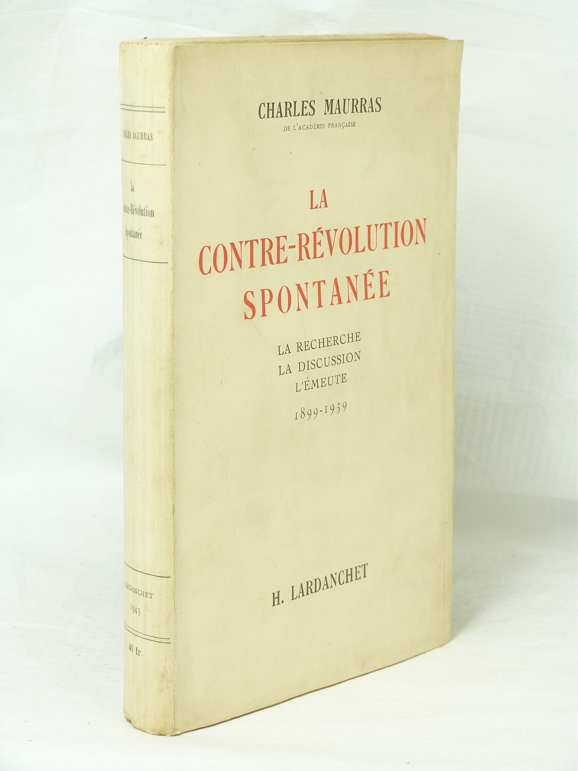 La contre-révolution spontanée