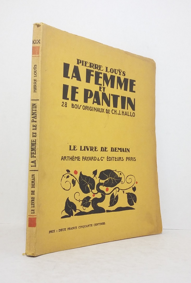 LOUYS (Pierre) - La femme et le pantin - Non-daté (XXe siècle). - ill. par  - ill. par Ch.J. HALLO