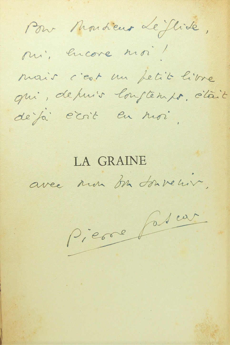 La graine