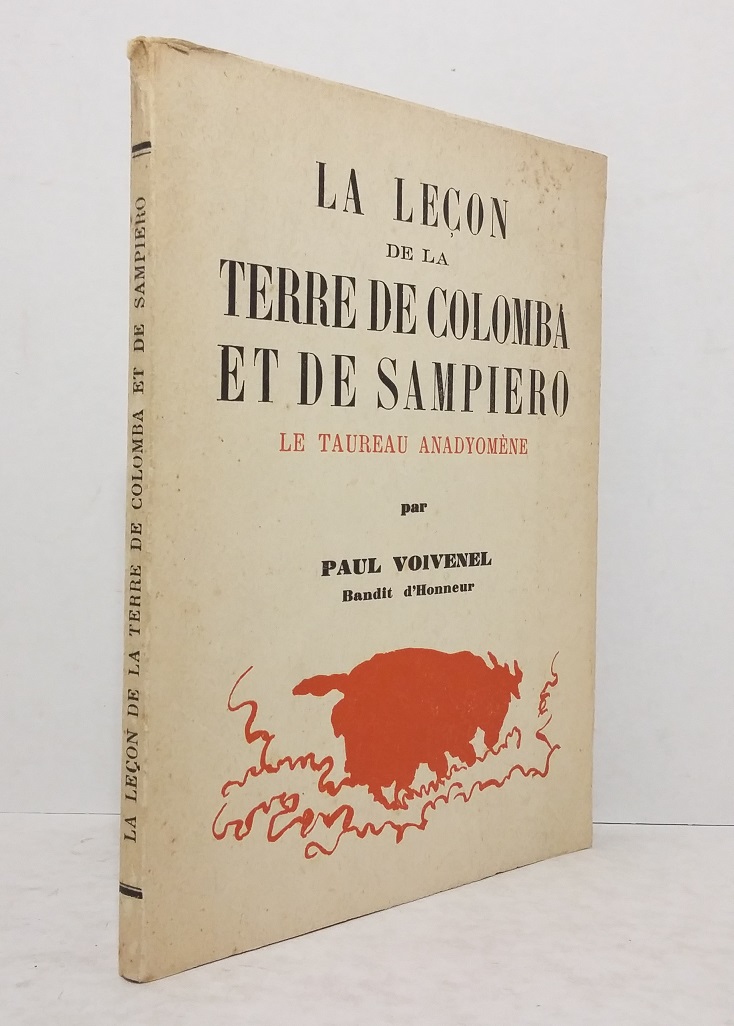 La leçon de la terre de Colomba et de Sampiero - Le taureau anadyomène