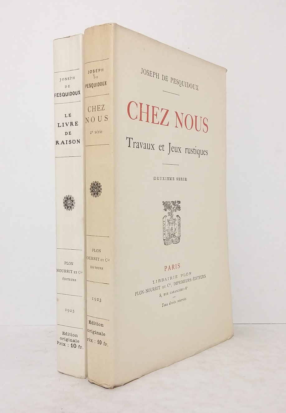 Le Livre de raison -  Chez nous : Travaux et Jeux rustiques (2e série)