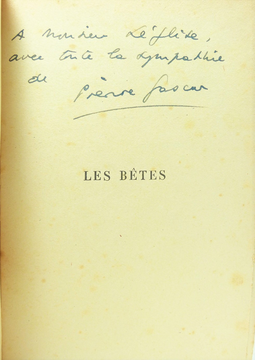 Les Bètes