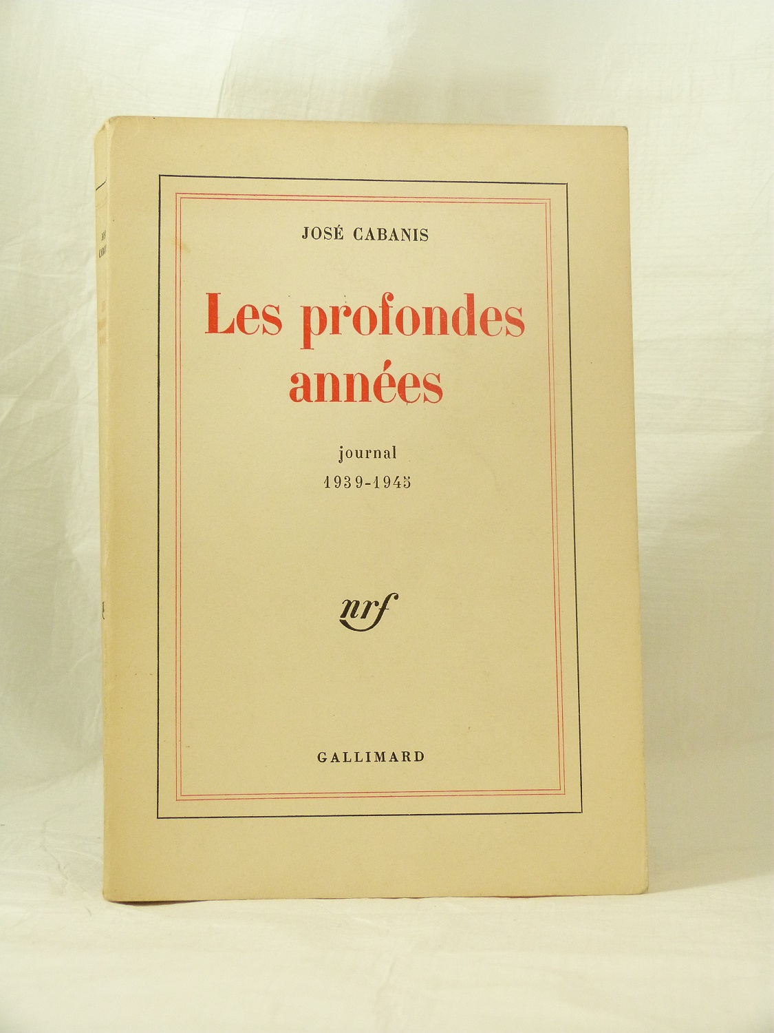 Les profondes années. Journal 1939-1945