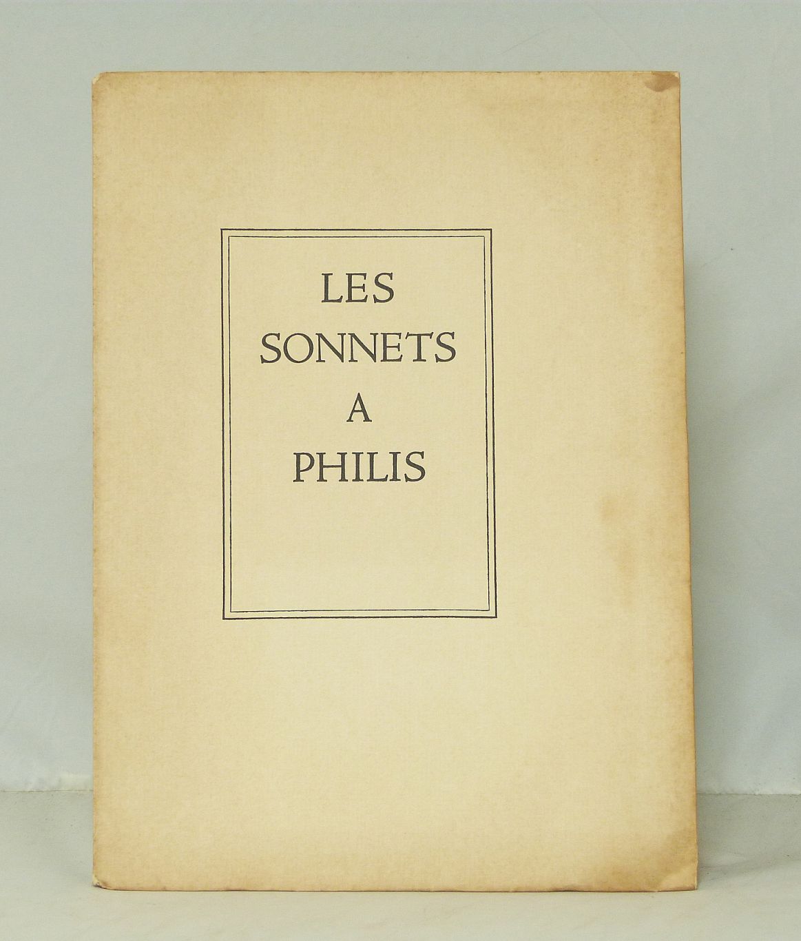 Les sonnets à Philis