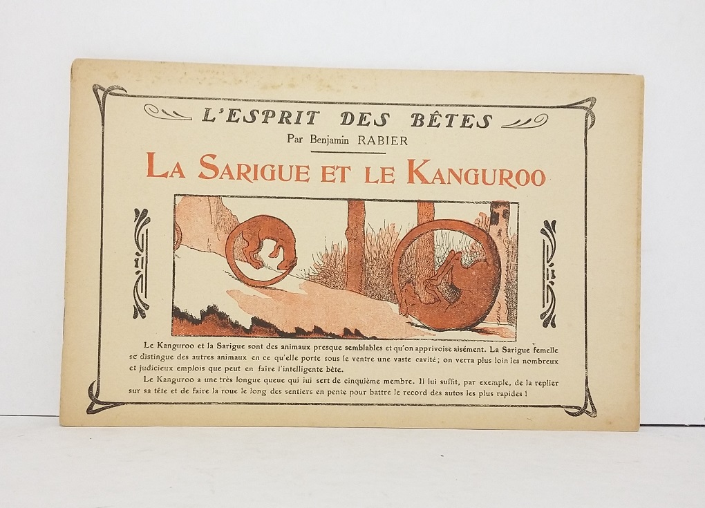 L'Esprit des Bêtes : La Sarigue et le Kanguroo