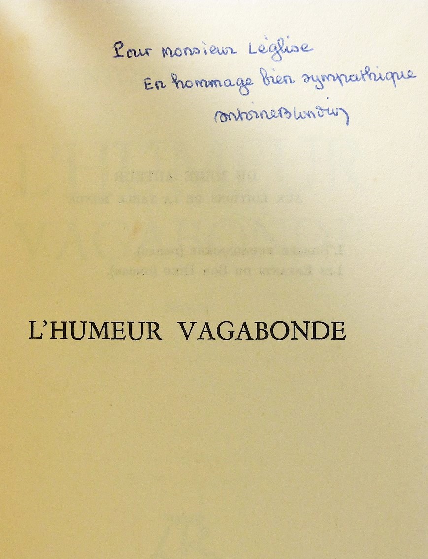 L' humeur vagabonde