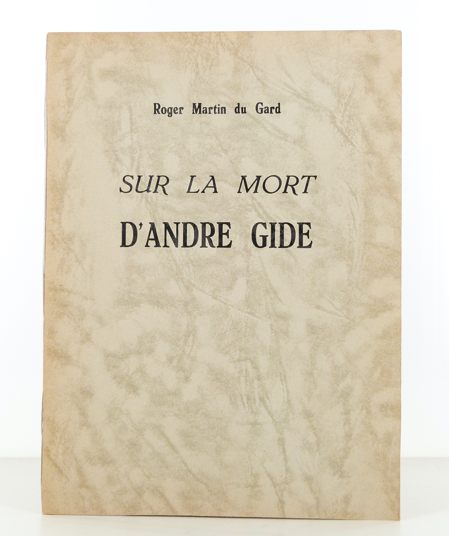 Sur la mort d'André Gide