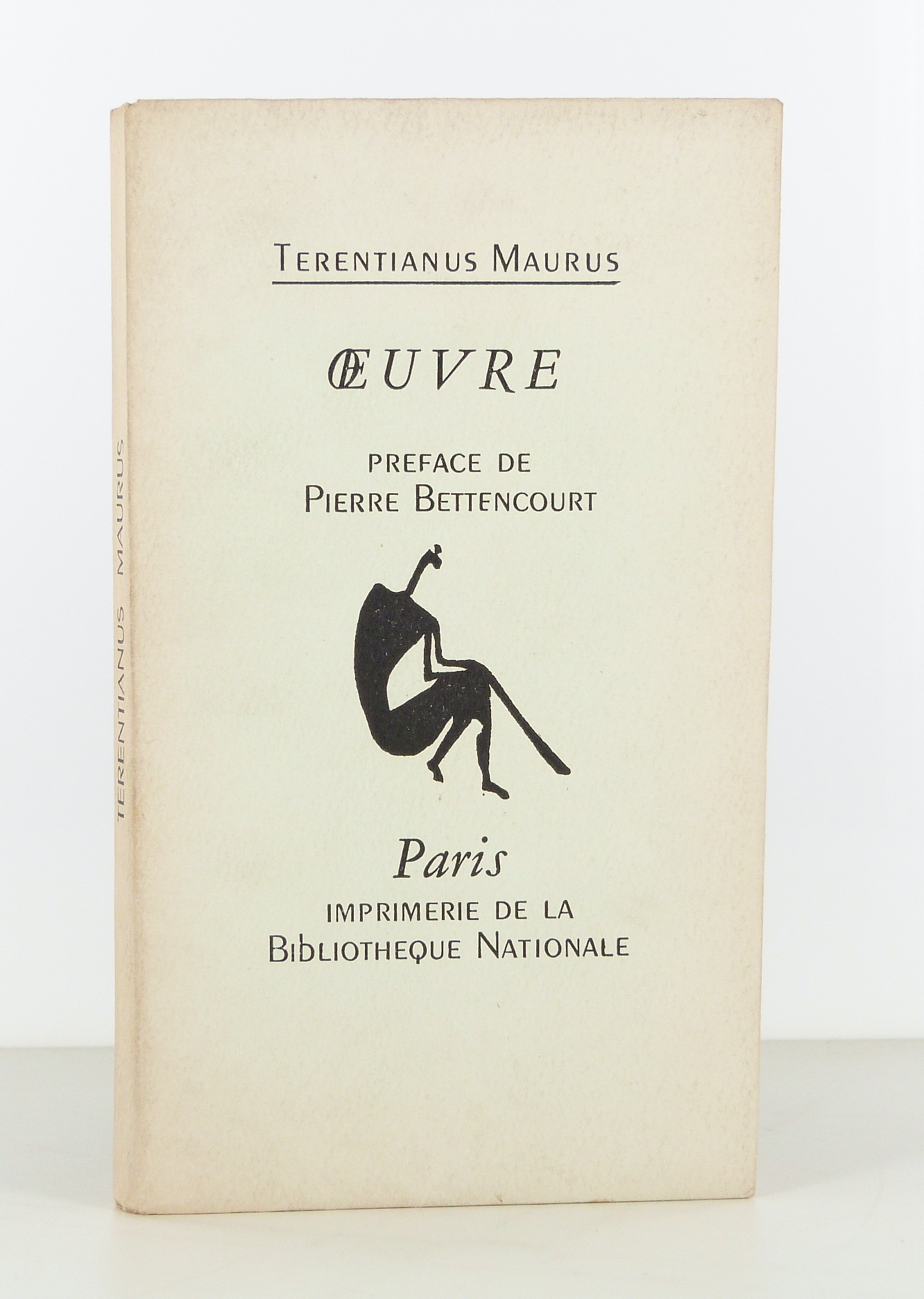 Terentianus Maurus. Œuvre.