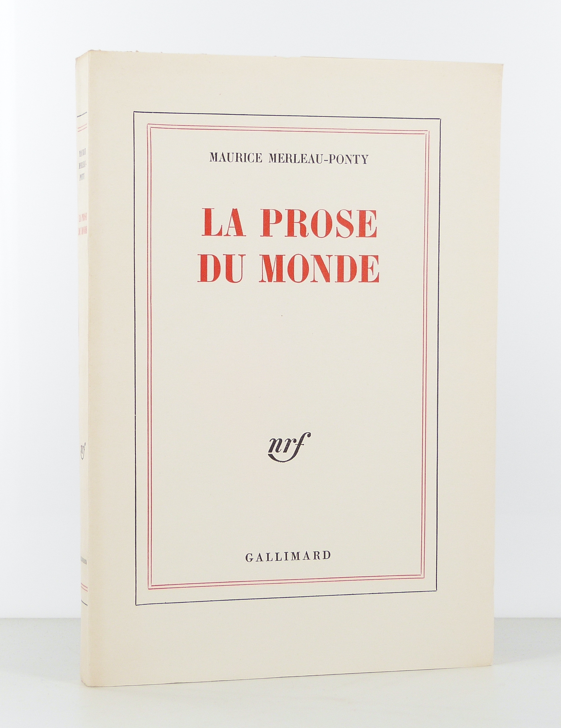 La prose du monde