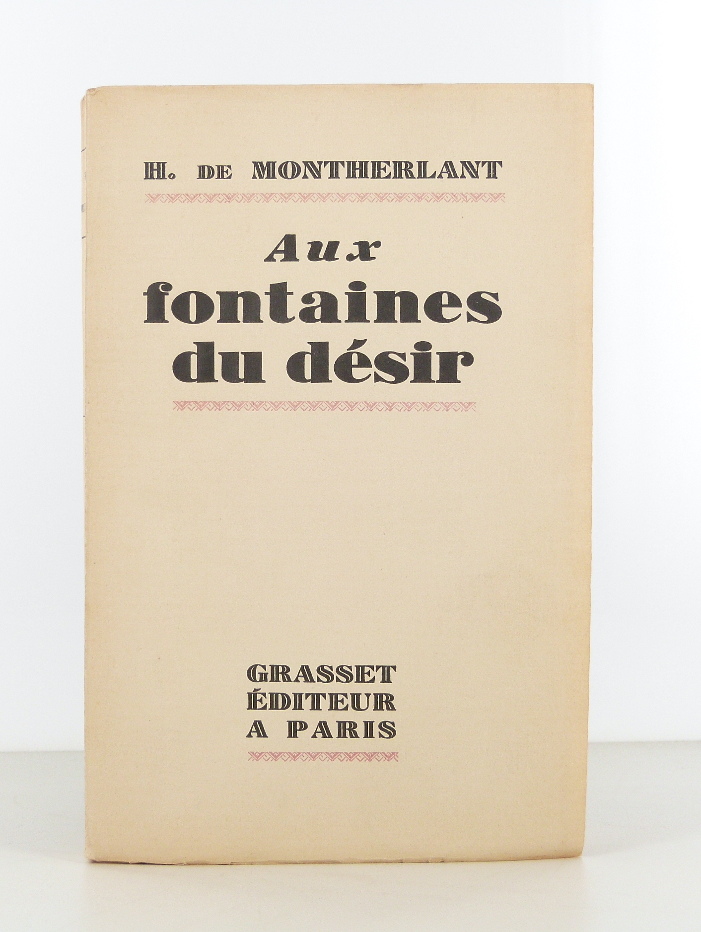 Aux fontaines du désir