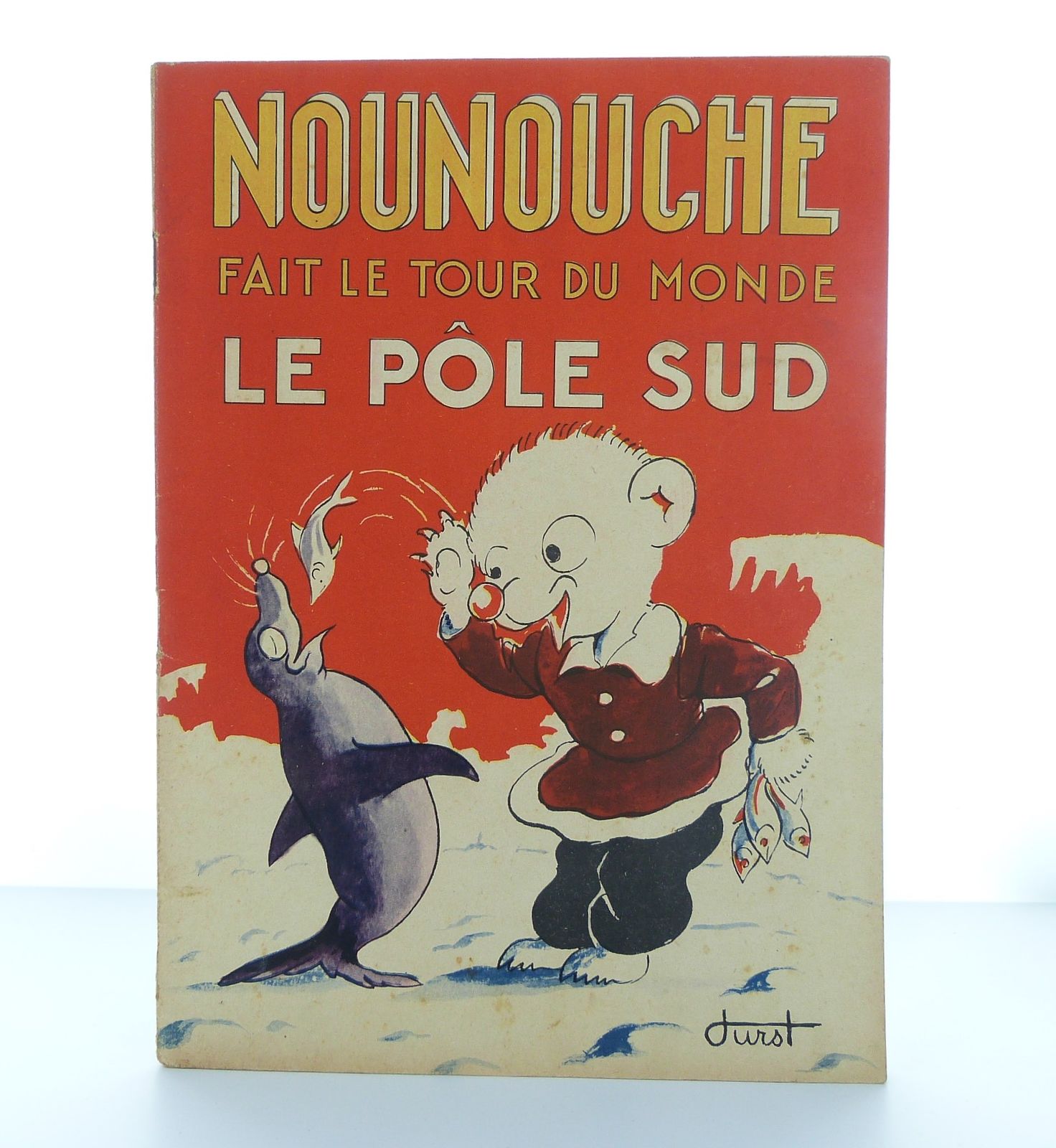 Nounouche fait le tour du monde n° XIII - le Pôle Sud