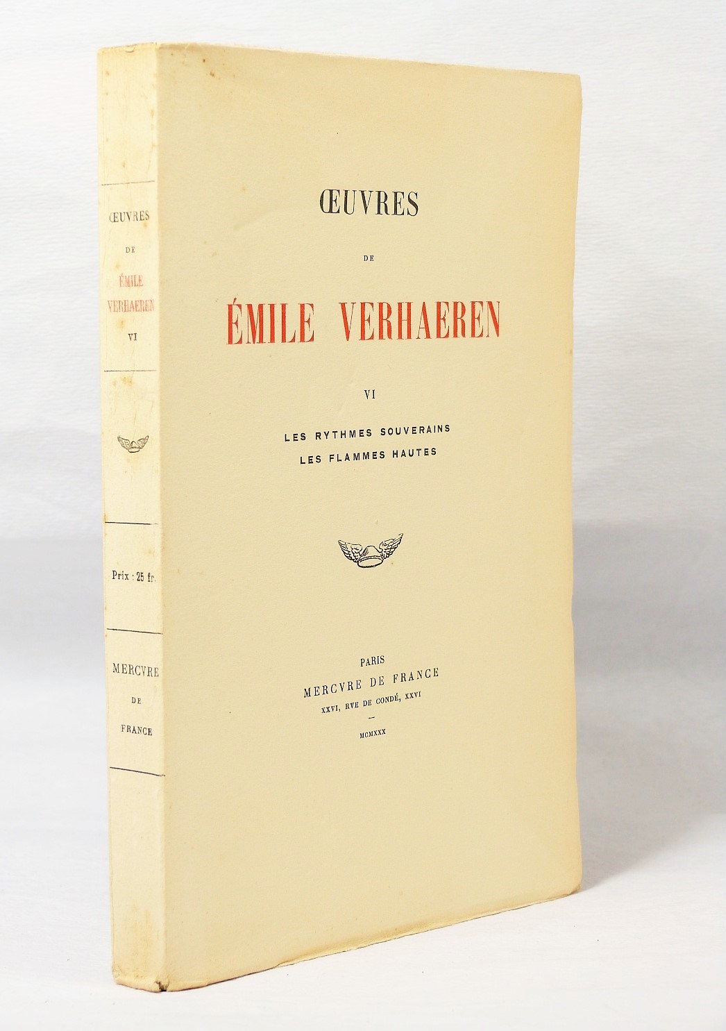 Oeuvres de Émile Verhaeren. VI