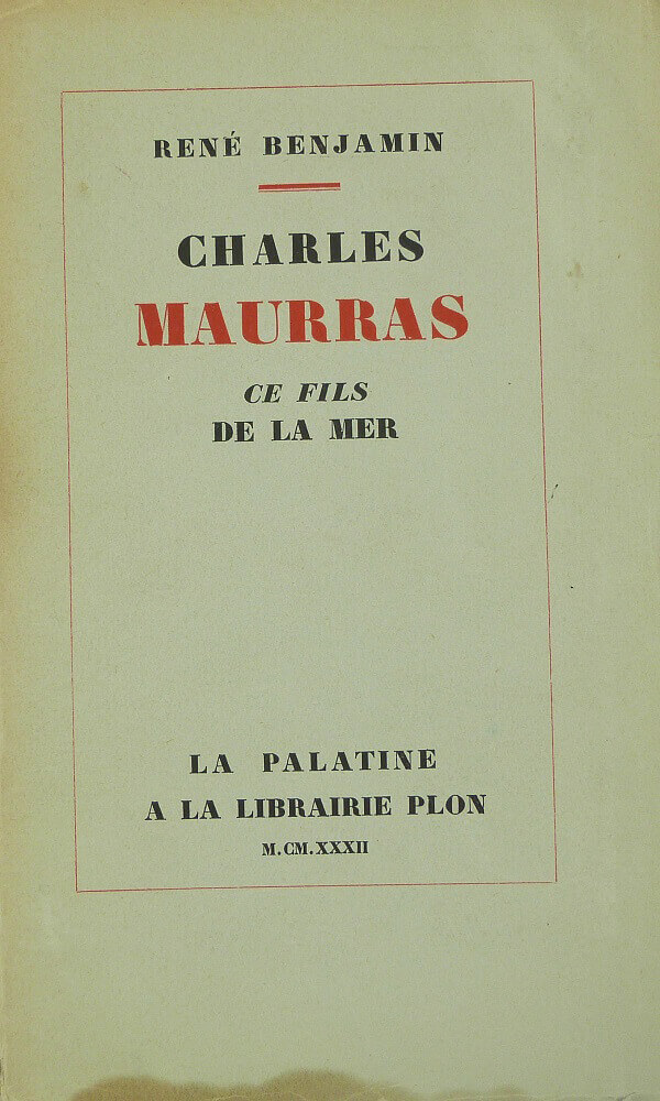 Charles Maurras de fils de la mer