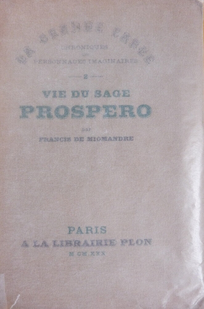 Vie du Sage Prospero