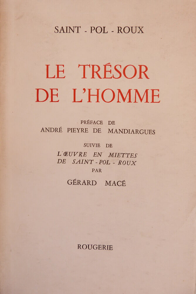 Le trésor de l'Homme