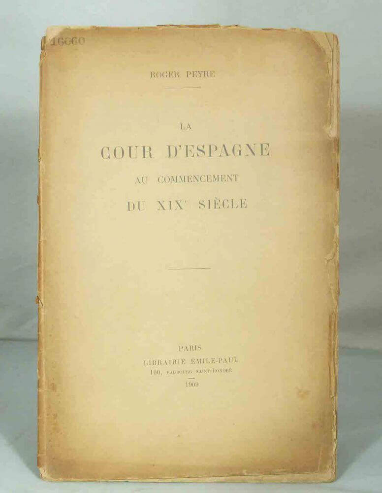 La cour d'Espagne au commencement du XIXe siècle