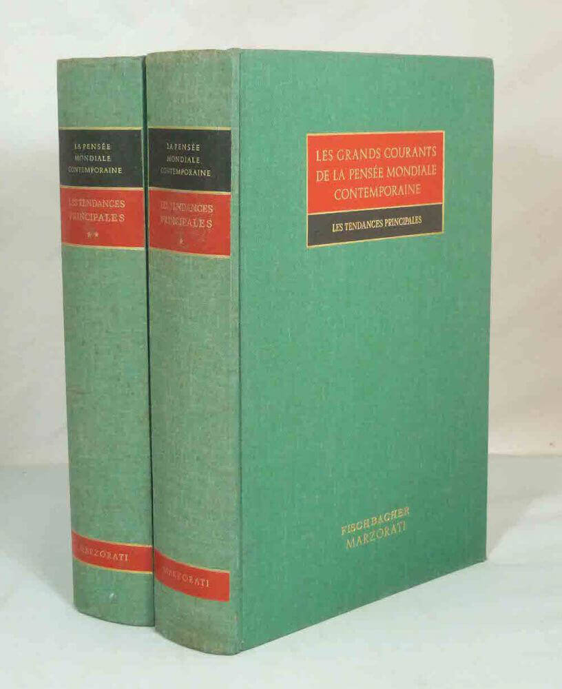 Les grands courants de la pensée mondiale contemporaine. Les tendances principales. 
