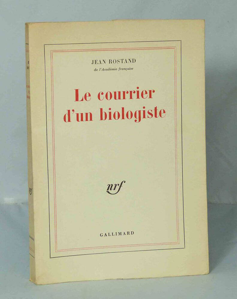 Le courrier d'un biologiste