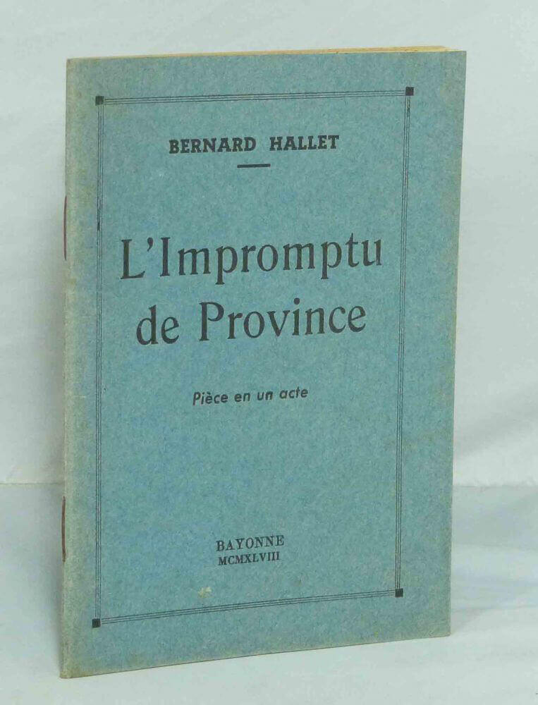 L'Impromptu de Province.