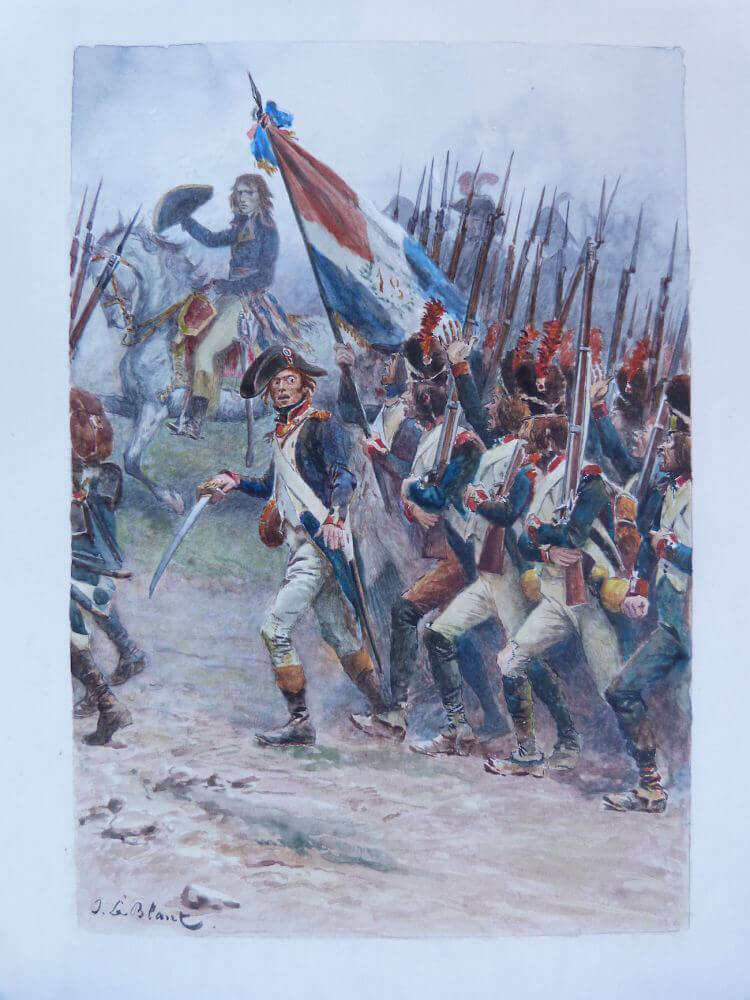 Au drapeau Maurice Loir illustration Julien le Blant