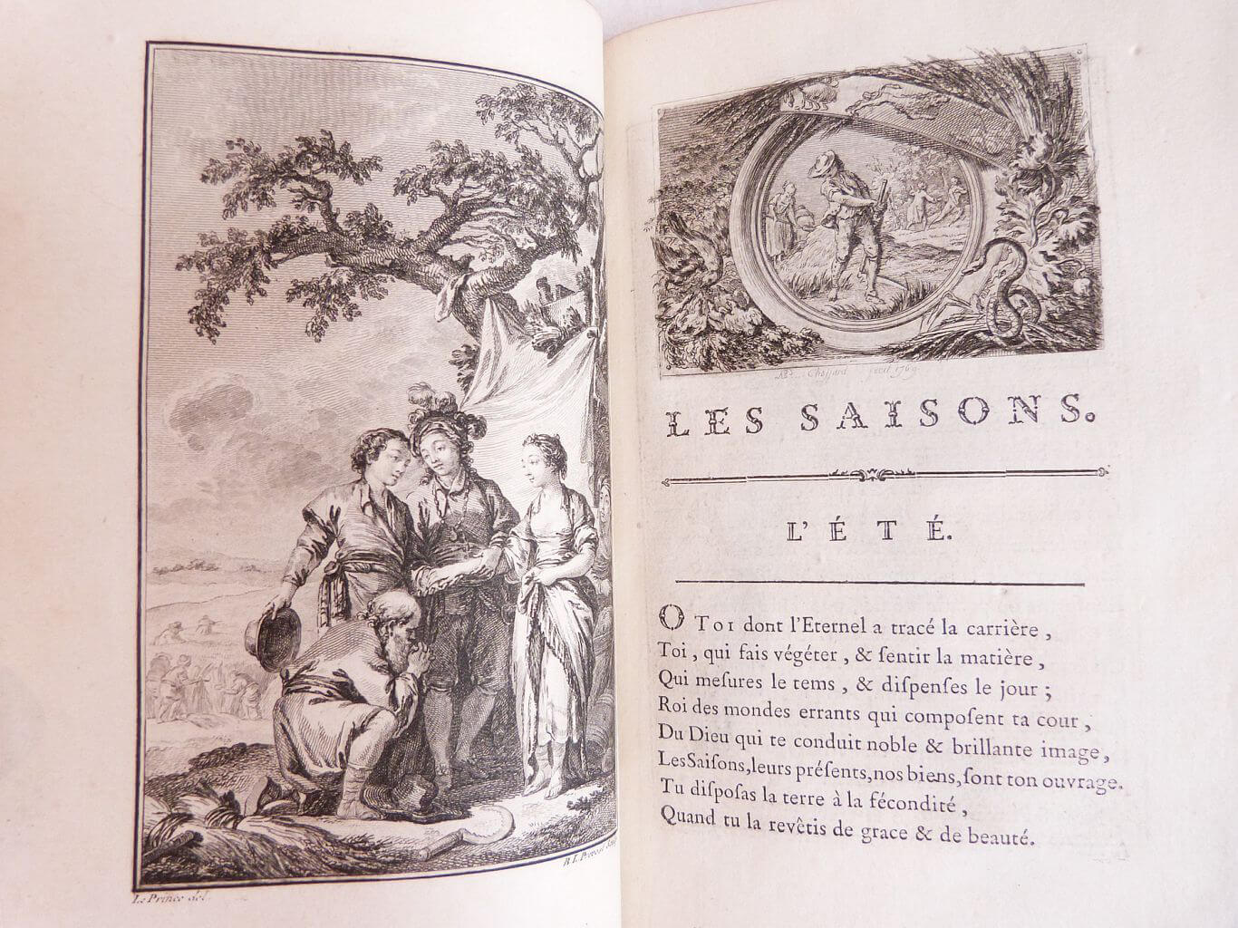 Les Saisons, Poëme.