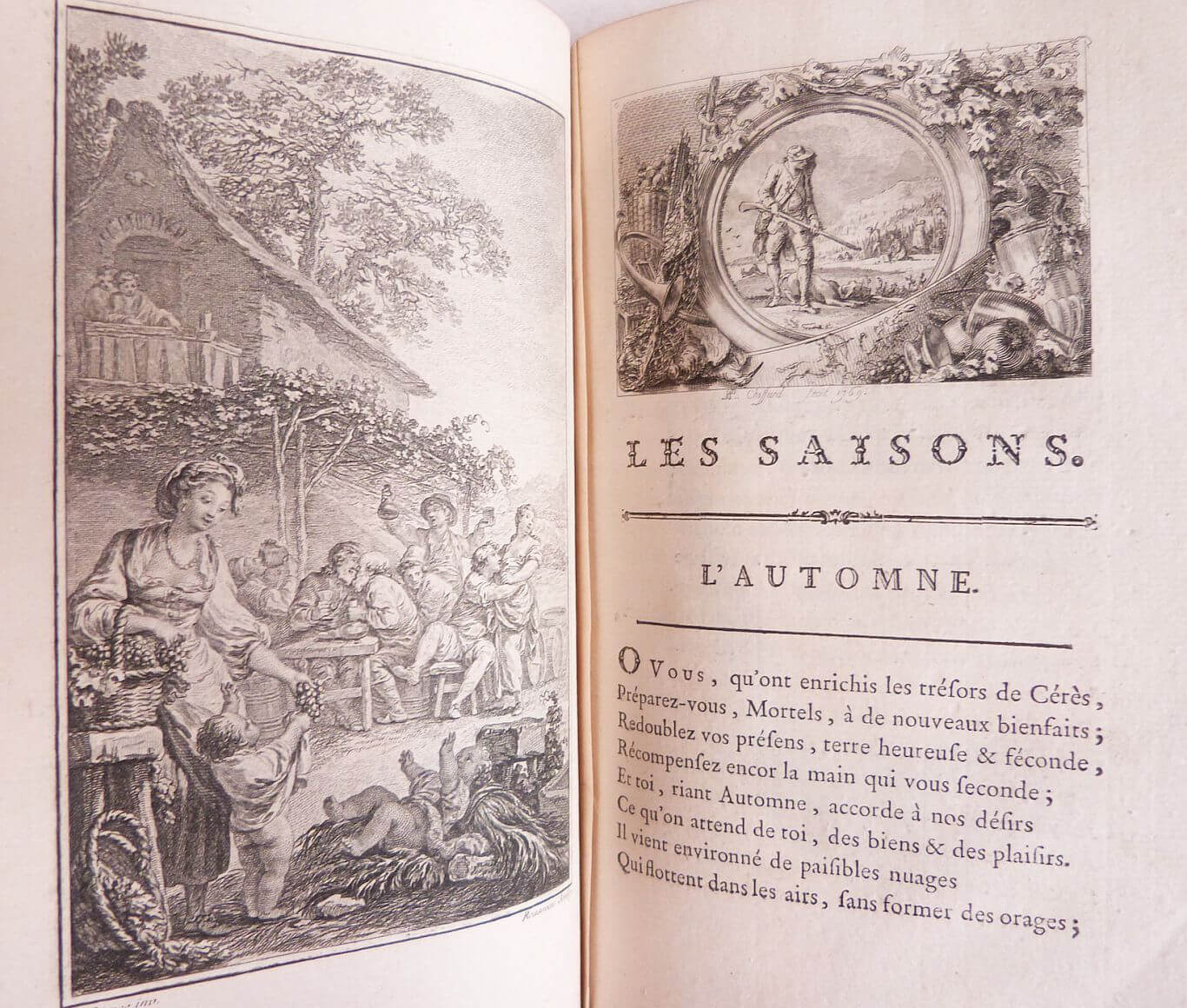 Les Saisons, Poëme.