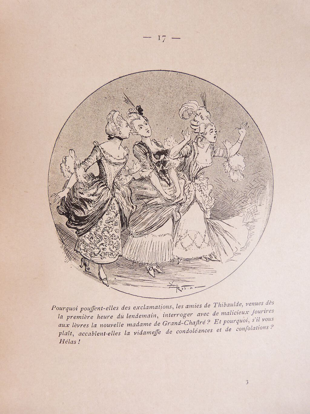 Le Cas du Vidame, par l'Académicien d'estampes.