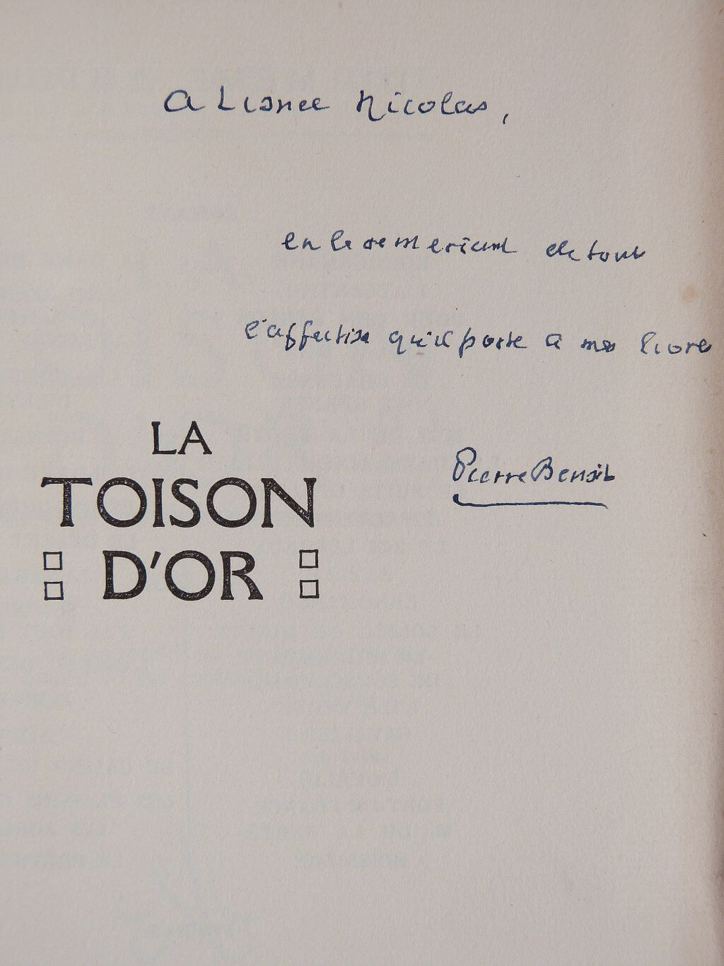 La Toison d'Or